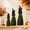 3PCS Green, variant on Enchanted Autumn Witch Figurine, Fall Witch Decor Halloween Tabletop Statue with Leaf Gown, Seasonal Resin Witch Decoration for Mantel Shelf Home Golden Harvest