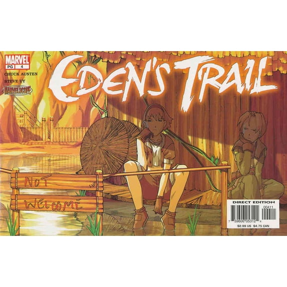 Eden's Trail #4 VF ; Marvel Comic Book