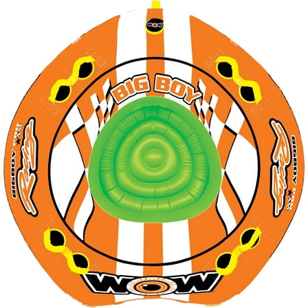 WOW Sports Big Boy Racing Towable for Boating 1 -4 Person