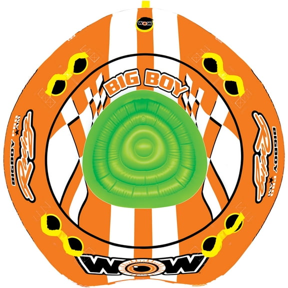 WOW Sports Big Boy Racing Towable for Boating 1 -4 Person