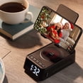 thumbnail image 4 of Soporte para teléfono celular, altavoz Bluetooth con reloj, iFKOO Gifts, 4 of 7