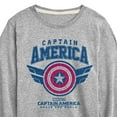 thumbnail image 3 of Marvel Captain America: Brave New World - Collegiate - Toddler And Youth Kids Long Sleeve Graphic T-Shirt, 3 of 5