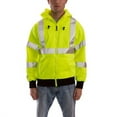 thumbnail image 4 of Tingley Job Sight Zip-Up Hoodie Hi-Vis 5X, 4 of 5