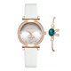 thumbnail image 2 of On Sale! Mothers Day Gift for Grilfriend ,Womens Watches Women Watches Quartz Watch Bracelet Set Women's Smooth Belt Quartz Watch,White Buy 2 Save 10%, 2 of 3