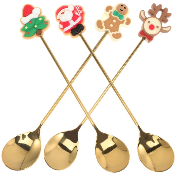 1 juego de cubiertos navideños Kit de vajilla de fiestas de fiesta de dibujos animados de dibujos animados para fiesta de viajes