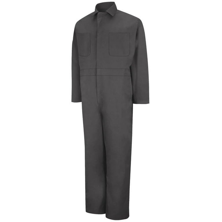Red Kap Men's Twill Action Back Coverall with Chest Pockets