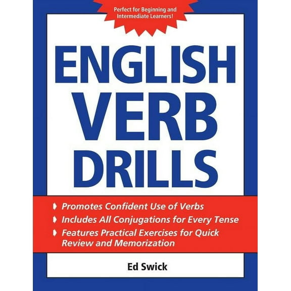 English Verb Drills, (Paperback)