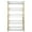 White-5 Tier, variant on OUTONLIFE 4 Tier Open Bookshelf, Modern Bookshelves, Freestanding Storage Shelving Unit for Home Office Living Room Bedroom,White
