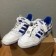 thumbnail image 1 of Adi - das Originals Forum Low Top Blue White Sneakers Men's Size 12 FY7756 ??, 1 of 6