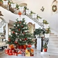 thumbnail image 4 of 12 PCS White Christmas Bows, 5.5 Inch Glitter Sequin Bows for Christmas Trees & Wreath Decorations, 4 of 5