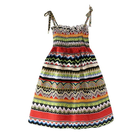 

Cat Dress for Kids Girls Size 8 Toddler Kids Girls Floral Bohemian Flowers Sleeveless Beach Straps Dress Princess Clothes Toddler Fall Dresses Girls Dresses 2 5