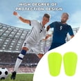 thumbnail image 3 of Mini Espinilleras Fútbol ​​protectores Pantorrilla para Adultos Protectores Antideportivos Tipo Inserción para Engrosados ​​(mini Verde Fluorescente S), 3 of 9