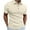 1 Khaki, variant on bnaln Mens Polos Shirts Short Sleeve with Pockets Regular Fit Golf Shirts Waffle Henley T-Shirt Summer Casual Tee Tops Blouse