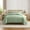 Sage Green, variant on Virtu Comforter Sets, All Season Lightweight Solid Queen Comforter Set, 3-Pc Bedding Sets, Sage Green