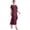 Z1#RD2162, variant on Puliio Summer Dresses for Women Short Sleeve Round Neck Asymmetric Layer Midi Elegant Office Casual Dress