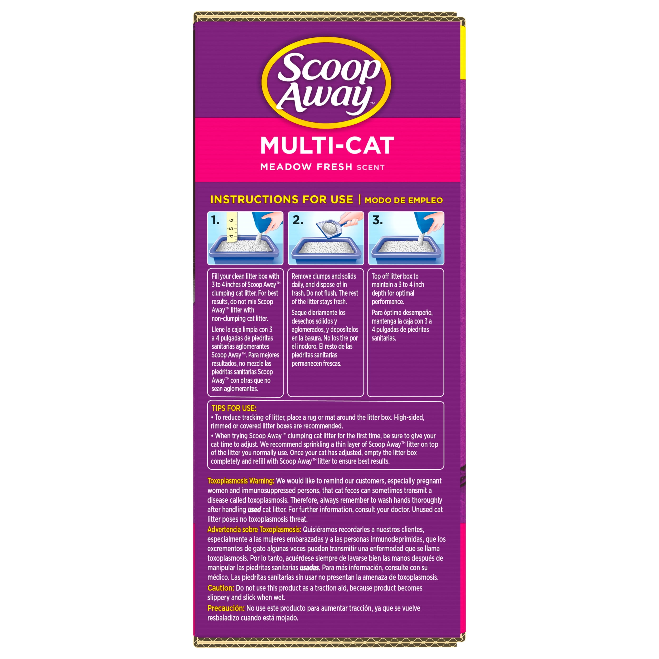 Scoop Away Multi Cat Clumping Cat Litter Scented 25 lbs