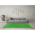 thumbnail image 3 of Ahgly Company Indoor Rectangle Solid Green Modern Area Rugs, 3' x 5', 3 of 4