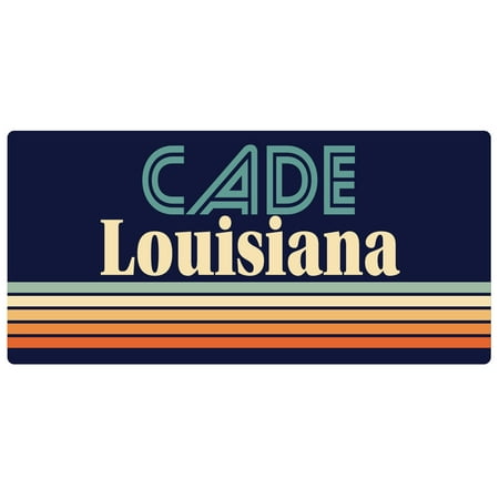 

Cade Louisiana 5 x 2.5-Inch Fridge Magnet Retro Design