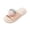 10#Pink, variant on Women's Linen Slippers Cute Fruit House Shoes Breathable Summer Indoor Slides Anti-Slip Soft Sole Avocado Watermelon Design for Home Spa