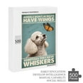 thumbnail image 5 of Charming 500-Piece White Poodle Dog Puzzle for Adults - Engaging Jigsaw for Relaxation and Fun,Wooden, 5 of 8