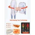 thumbnail image 4 of Charmo Thermal Underwear Sets for Womens Ski Athletic Outfit Sets for Cold Weather Activewear Sets, 4 of 7