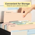 thumbnail image 7 of ViVin File Folder with 1/3 Cut Tabs, Fits Letter Size, 36 Pack, for School and Office(6 Morandi Multicolored), 7 of 7