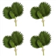 thumbnail image 1 of 12 Piezas Hojas de Palma Artificiales Manojo de Plantas Falsas de Plástico Verde Hojas de Simulación Arreglo de Flores Decoración del Hogar, 1 of 5