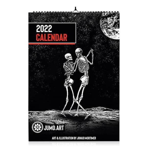 Xingzhi 2022 Wall Pendant Calendar New Year Gift Bedroom Office Decoration Housewarming Party Favor Household Dorm Daily Supplies