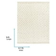 thumbnail image 4 of Livabliss Area Rugs for Living Room, 7x9 Freud Global Ivory Rug, Bedroom Dining Room Home Decor Stain Resistant Carpet (6'7" x 9'), 4 of 6