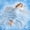 sky blue, variant on 1pc Blanket For Hot Sleepers - Ultra-Soft, Breathable And Heat-Absorbent Summer Blanket