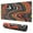 Orange Gris et, variante sur Tapis de Souris Rose et Violet à Lignes Avancées Imperméables, Caoutchouc+élasthanne Lavable Série de Lignes Tapis de Souris Tapis de Bureau pour Bureau Maison Jeu 31.5x15.7 Pouces