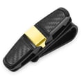 thumbnail image 2 of Spencer 2 Pack Glasses Holders for Car Sun Visor, Sunglasses Eyeglasses Mount with Ticket Card Clip (Gold), 2 of 12