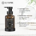 thumbnail image 3 of Dispensador de jabón espumoso Luxspire, bomba de espuma de vidrio, 450 ml, paquete de 2, 3 of 8