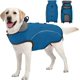 thumbnail image 1 of Abrigo para Perros, Impermeable Chaqueta de Invierno con Bolsillo y Forro Polar, Chamarras Cálida Reflectante Resistente al Viento, para Perros Medianos y Grandes (Azul), 1 of 4