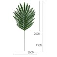 thumbnail image 4 of 20PCS Artificial Leaf Lifelike Decorative Artificial Plant Fake Leaf for Home, 4 of 10
