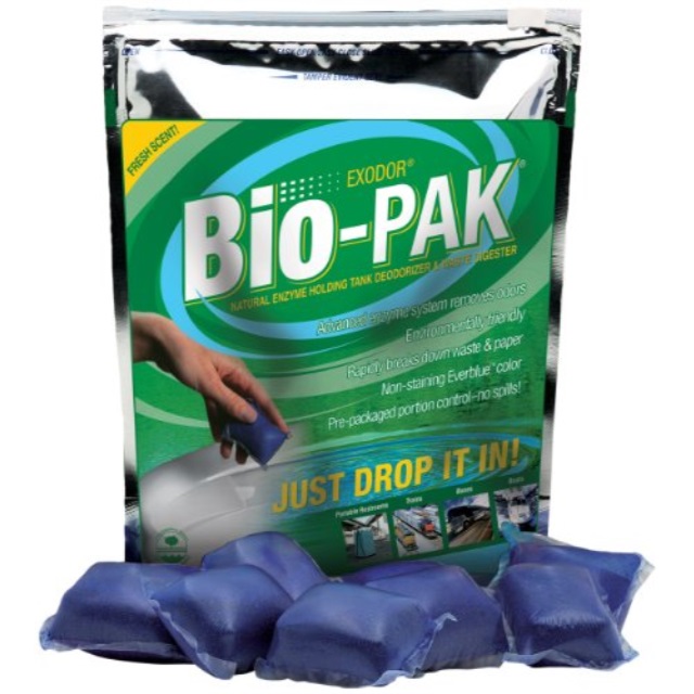 walex bio11550 biopak natural holding tank deodorizer and waste