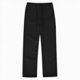 thumbnail image 6 of Boys Athletic Sweatpants Kids Fall Winter Sweatpant Elastic Waist Pants 5-14 Years Kids Workout Sweat Pants Kids Black Sweatpants Size 11-12 Years, 6 of 6