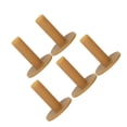 thumbnail image 3 of Toystoory 5 pcs 80mm/3.15 Durable Rubber Golf Tees- Coffee Golf, 3 of 6