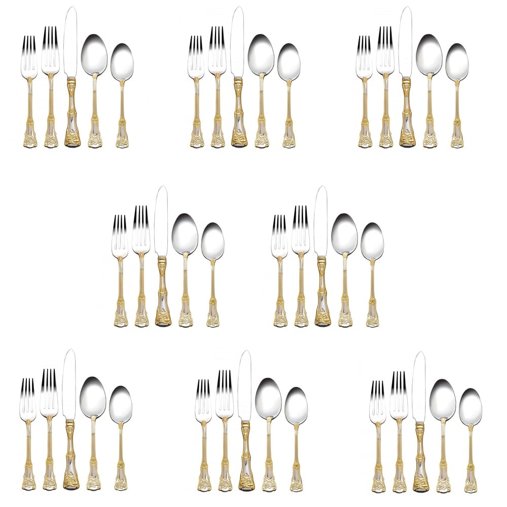 Royal Albert OLD COUNTRY ROSES Stainless Gold Accent Silverware CHOICE Flatware 