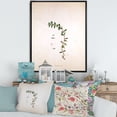 thumbnail image 2 of Designart 'Ancient London Plants II' Farmhouse Framed Canvas Wall Art Print, 2 of 5