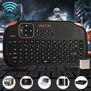VIBOTON S1 Mini 2.4GHz Wireless Smart Keyboard with Touchpad for Mini PC Android TV HTPC