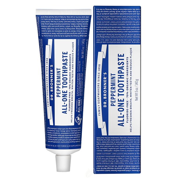 Dr. Bronner All One Tooth Paste (whitening Toothpaste) 140g Additive