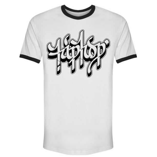 Smartprints Hip Hop Word In Graffiti Tee Men's Image by Shutterstock