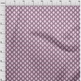 thumbnail image 4 of oneOone Cotton Poplin Purple Fabric Asian Block Print Geometric Craft Projects Decor Fabric Printed By The Yard 56 Inch Wide, 4 of 4