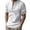 BBF56-White, variant on Men'S Henley Shirt Short Sleeve Stand Collar Summer Casual Beach Hippie T-Shirts Outdoor Lounge Wear Light Blue S
