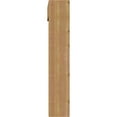 thumbnail image 4 of Ekena Millwork 7 1/2"W x 34"D x 42"H Olympic Block Smooth Bracket w/ Offset Brace, Western Red Cedar, 4 of 25