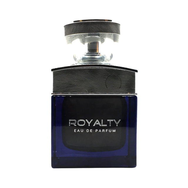 KHALIS ROYALTY para hombres una colonia aromática con nuez moscada, jengibre, salvia, cedro, cuero, musgo y pachulí, 3.4 oz