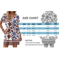thumbnail image 6 of MOSHU Summer Dresses for women V Neck Womens Dresses Short Sleeve Casual Midi Dress with Pockets, 6 of 11