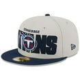 thumbnail image 3 of Men's New Era Stone/Navy Tennessee Titans 2023 NFL Draft On Stage 59FIFTY Fitted Hat, 3 of 6