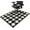 Black Checkered, variant on Office Chair Mat for Hardwood & Tile Floor,Boho Moroccan 48"x36" Low-Pile Computer Chair Mat for Rolling Chairs Carpet, Under Desk Non Slip Gaming Rug,Rubber Backing Large Protector Mat